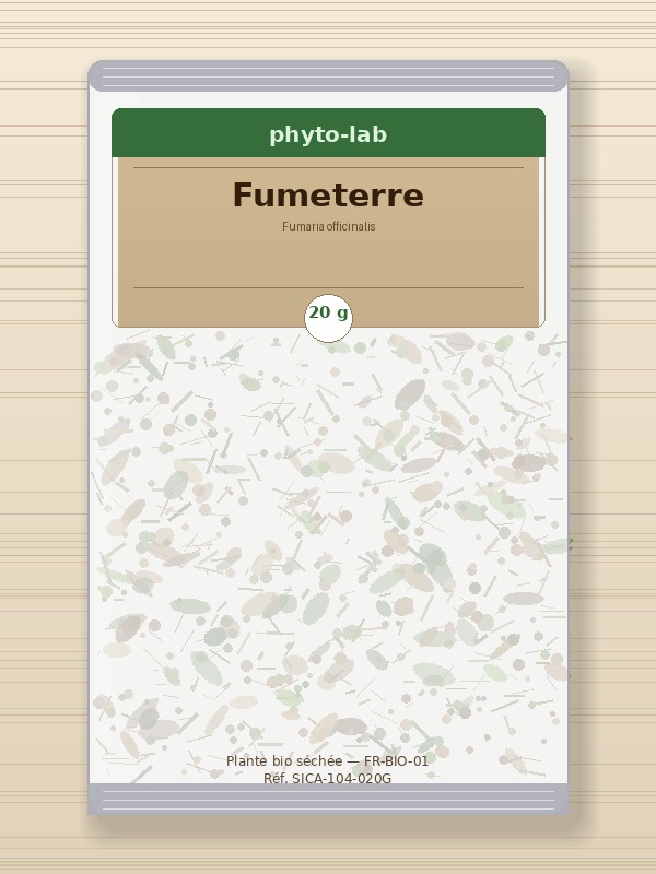 Sachet Fumeterre 20g