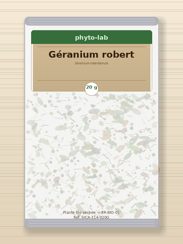 Sachet Géranium robert 20g