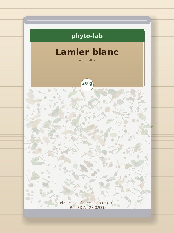 Sachet Lamier blanc 20g