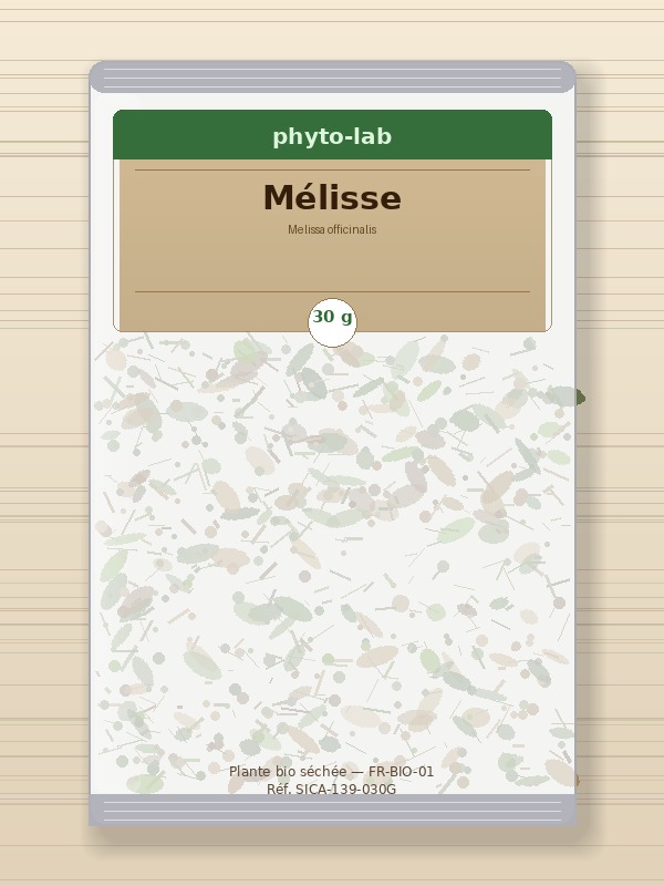 Sachet Mélisse 30g