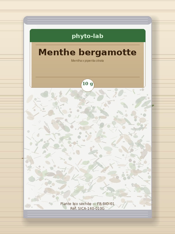 Sachet Menthe bergamotte
