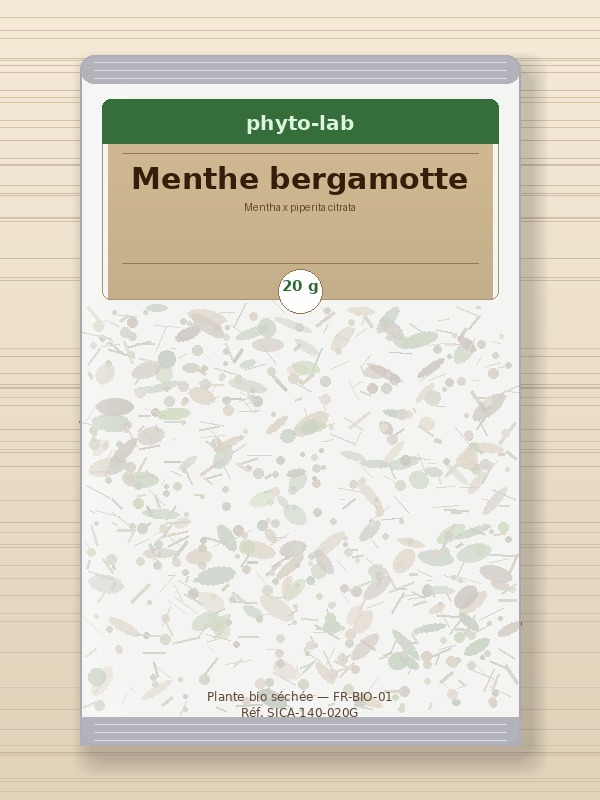Sachet Menthe bergamotte 20g