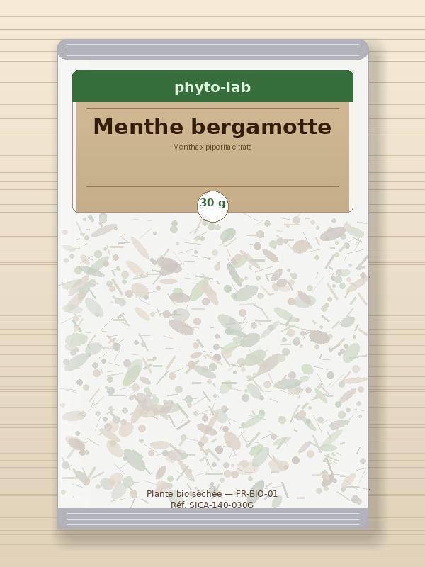 Sachet Menthe bergamotte 30g