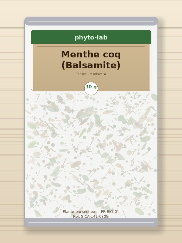 Sachet Menthe coq (Balsamite) 30g