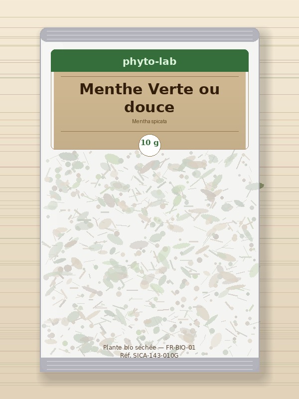 Sachet Menthe Verte ou douce