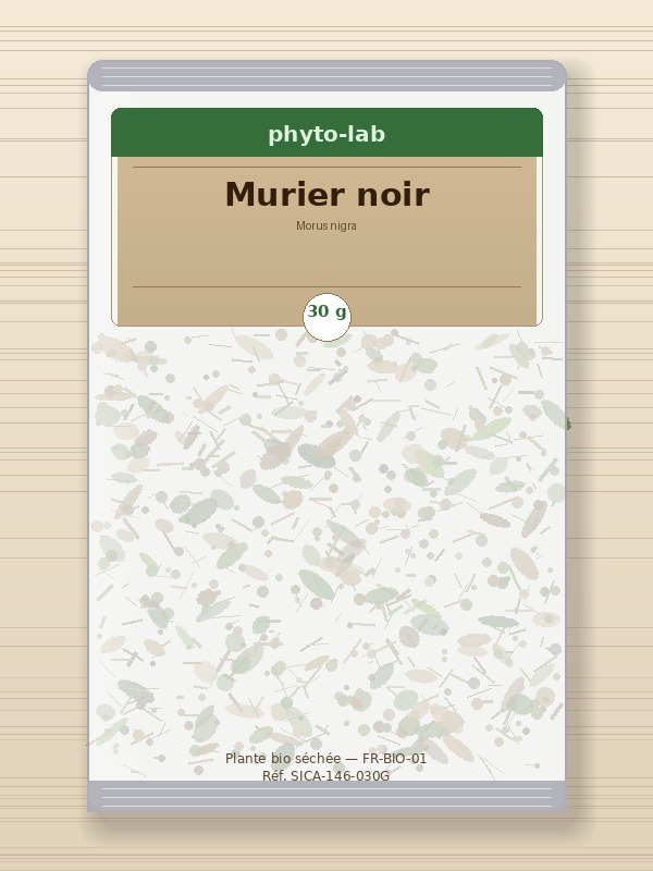 Sachet Murier noir 30g