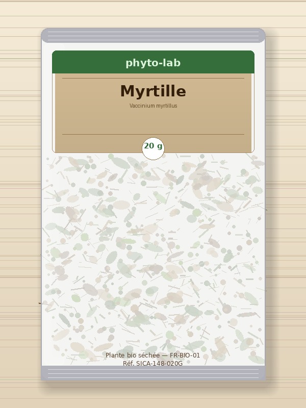 Sachet Myrtille 20g