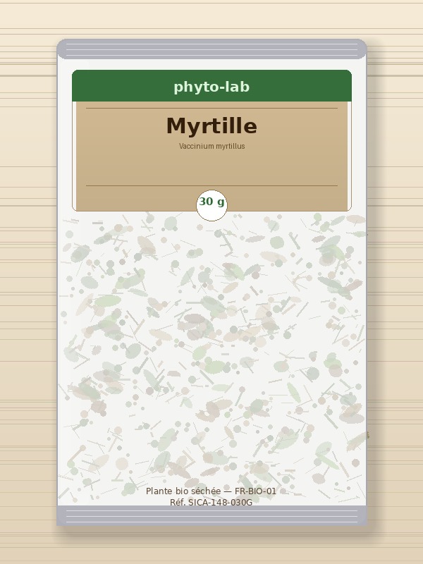 Sachet Myrtille 30g