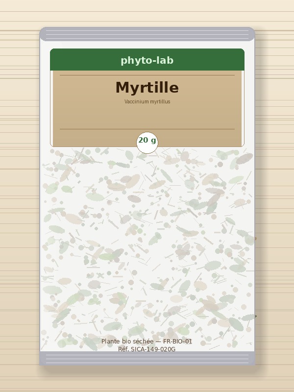 Sachet Myrtille 20g