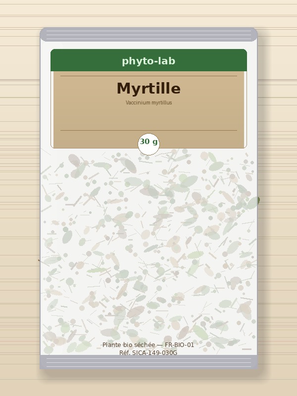 Sachet Myrtille 30g