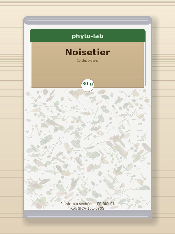Sachet Noisetier 30g