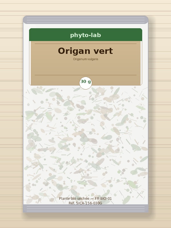 Sachet Origan vert 30g
