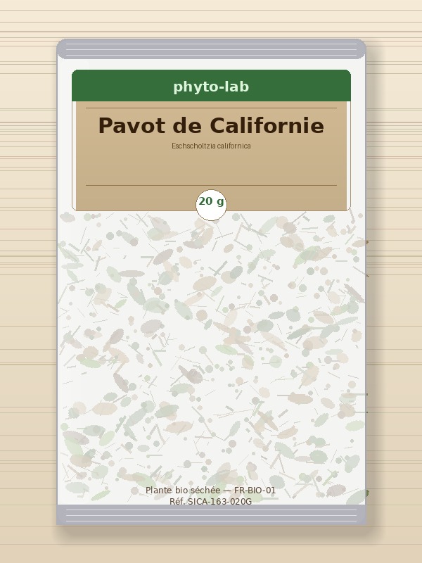 Sachet Pavot de Californie 20g