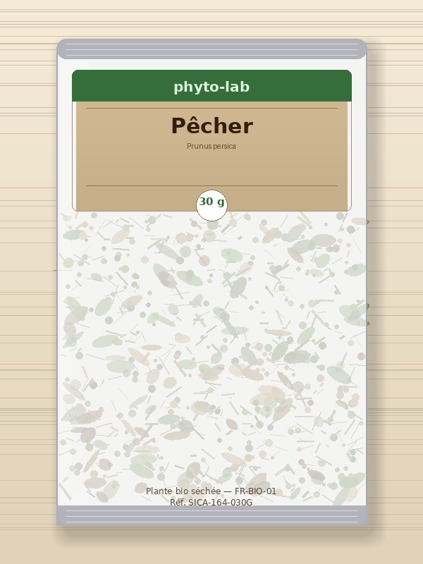 Sachet Pêcher 30g