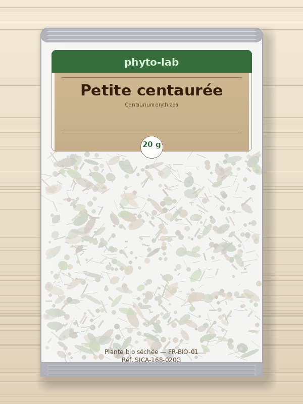Sachet Petite centaurée 20g