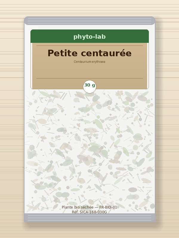 Sachet Petite centaurée 30g