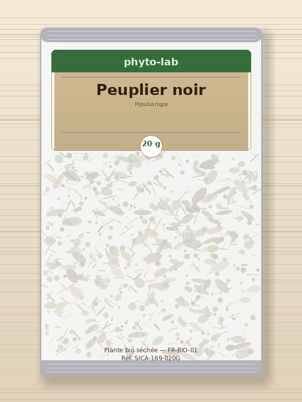 Sachet Peuplier noir 20g