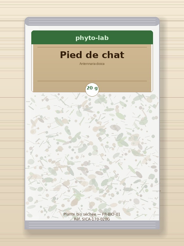 Sachet Pied de chat 20g