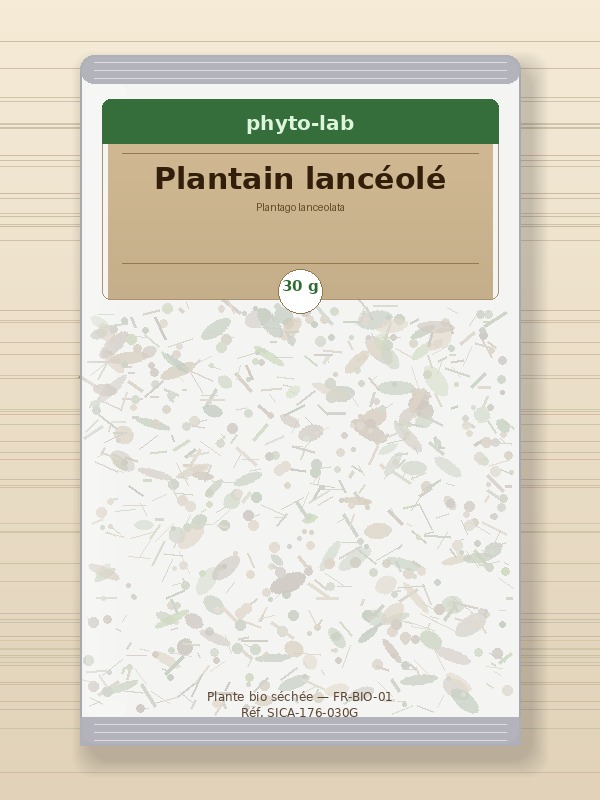 Sachet Plantain lancéolé 30g