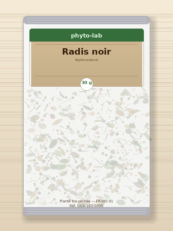 Sachet Radis noir 30g