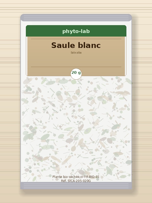 Sachet Saule blanc 20g