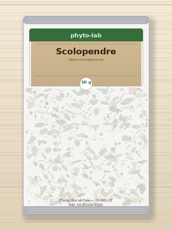 Sachet Scolopendre 30g