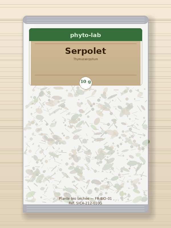 Sachet Serpolet