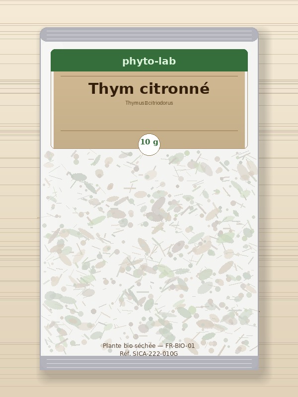 Sachet Thym citronné