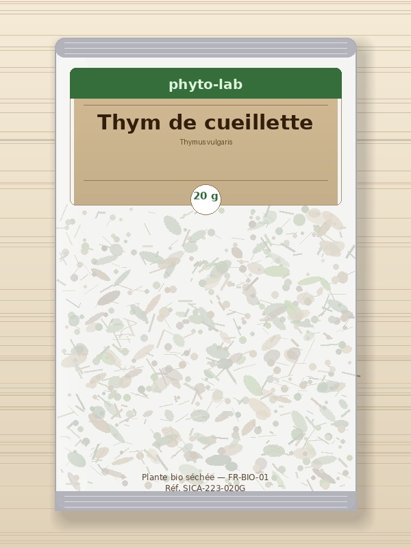Sachet Thym de cueillette 20g