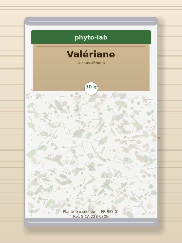Sachet Valériane 30g