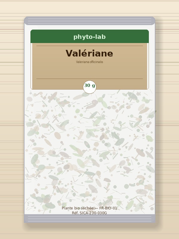 Sachet Valériane 30g