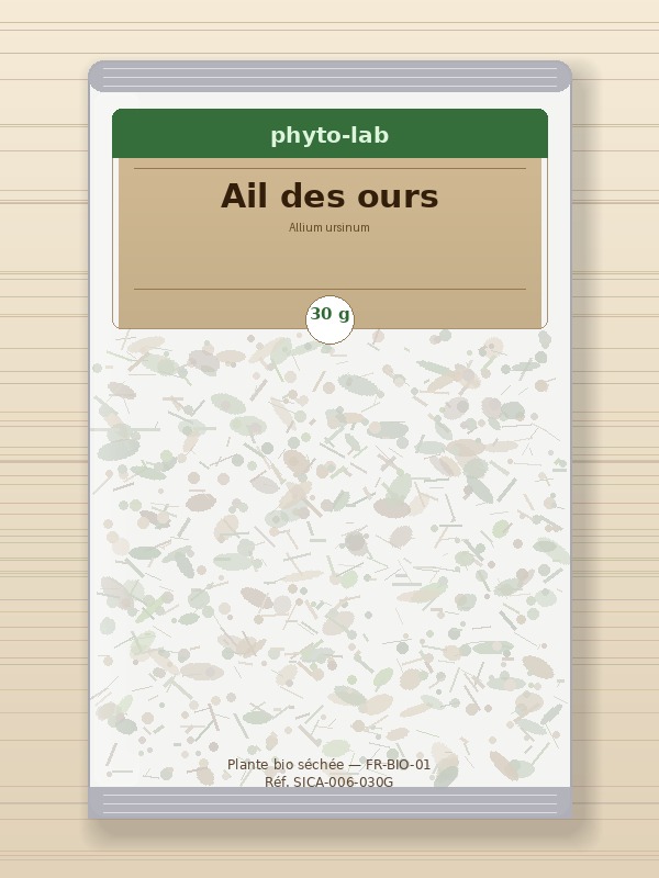 Sachet Ail des ours 30g