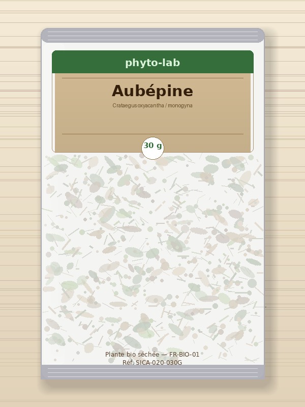 Sachet Aubépine 30g