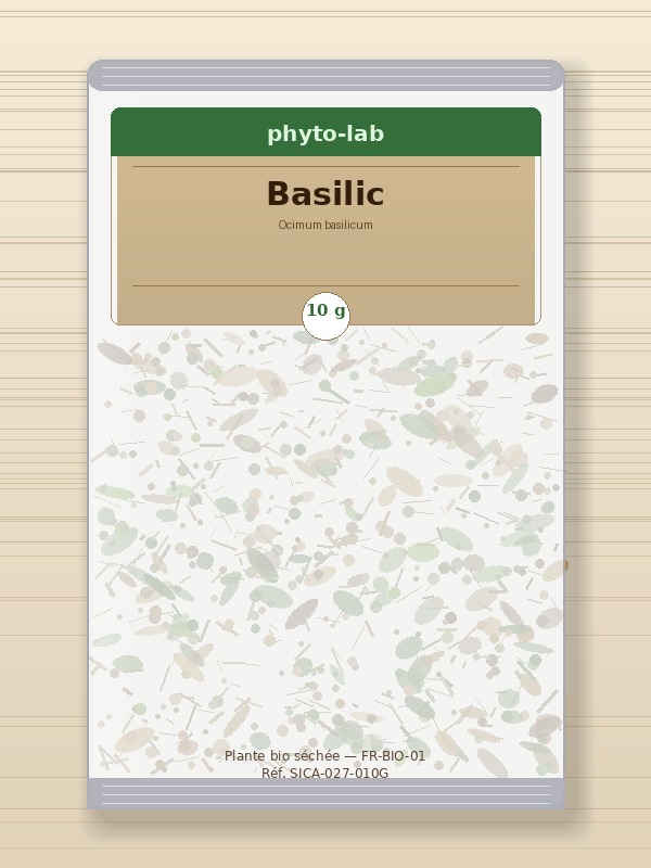 Sachet Basilic