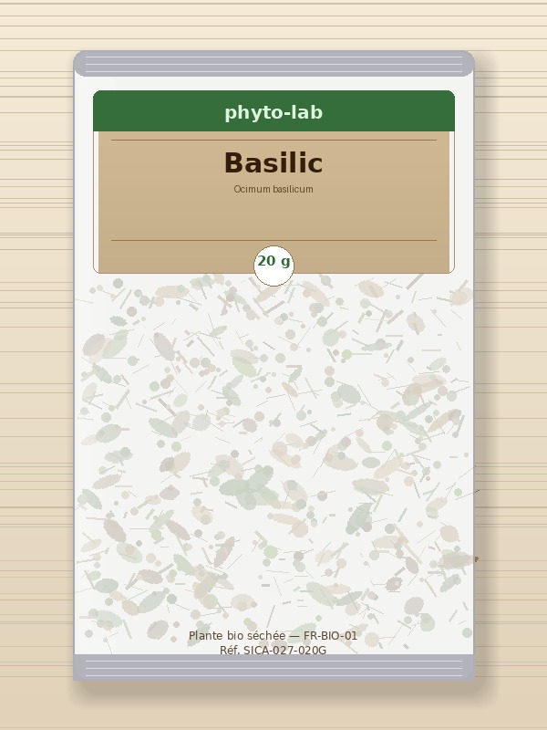 Sachet Basilic 20g
