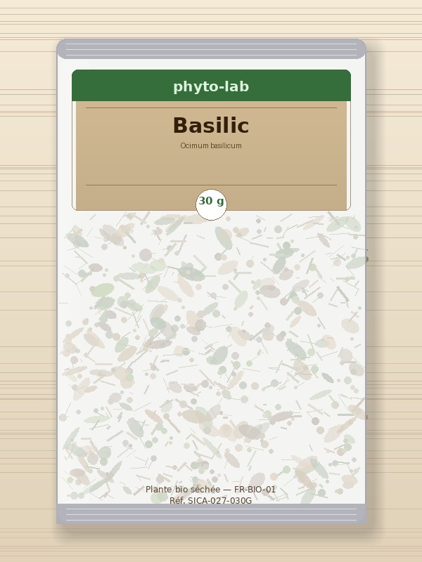 Sachet Basilic 30g