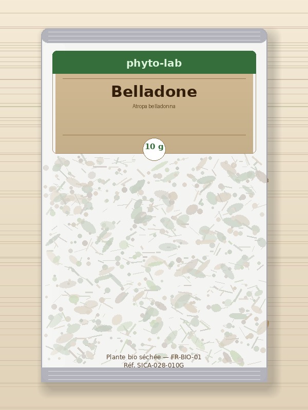 Sachet Belladone