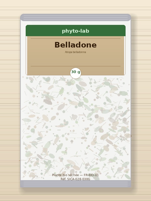 Sachet Belladone 30g