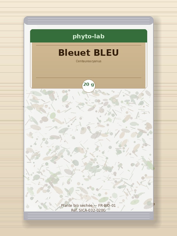 Sachet Bleuet BLEU 20g