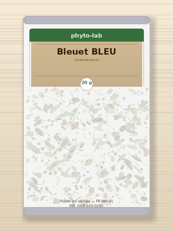 Sachet Bleuet BLEU 20g
