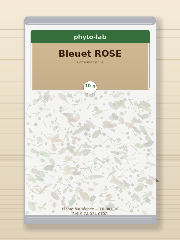 Sachet Bleuet ROSE