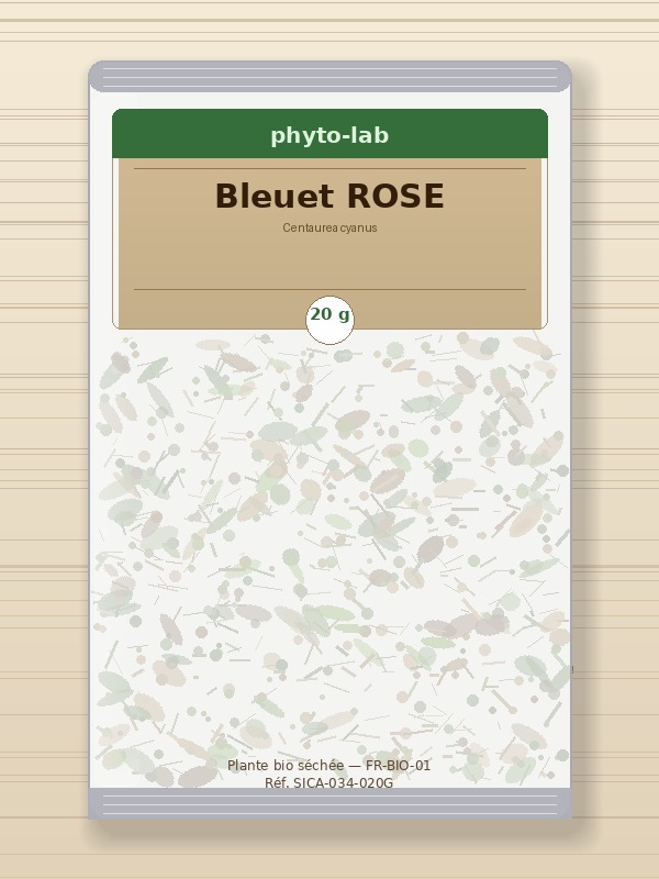 Sachet Bleuet ROSE 20g