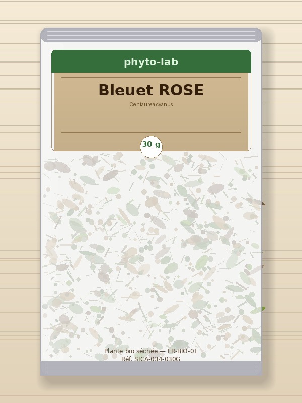 Sachet Bleuet ROSE 30g