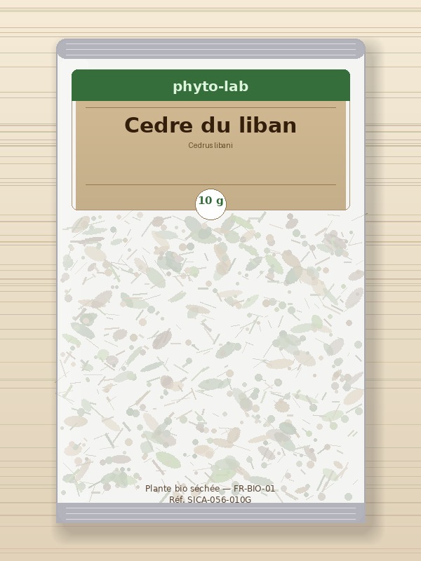 Sachet Cedre du liban