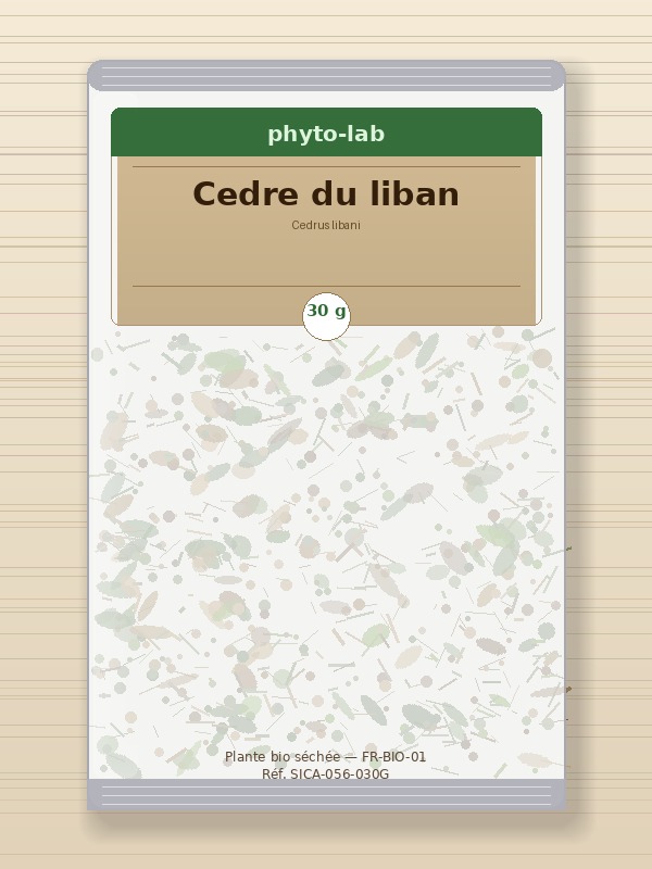 Sachet Cedre du liban 30g