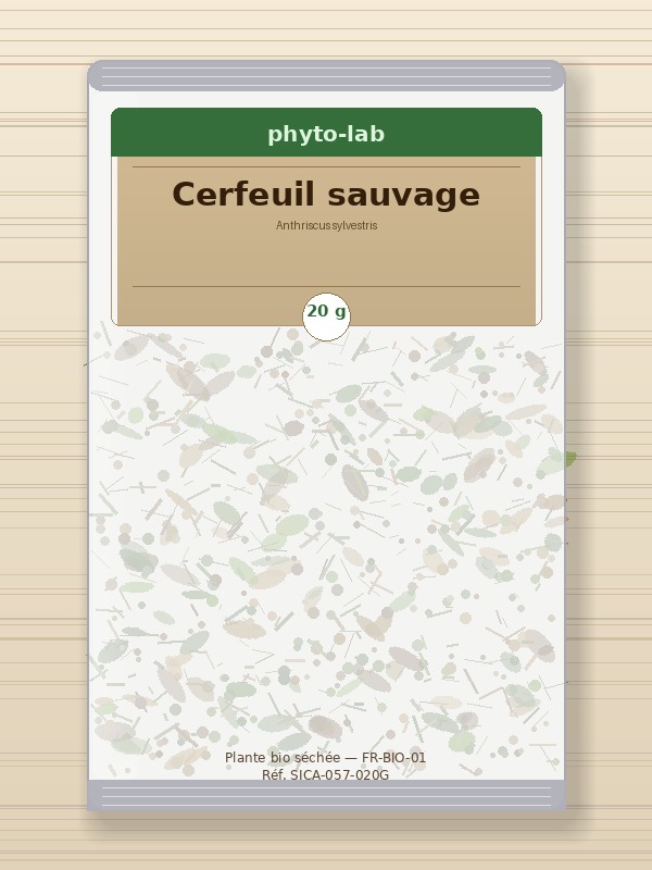 Sachet Cerfeuil sauvage 20g