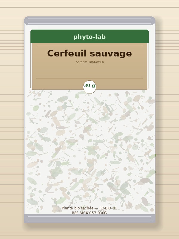 Sachet Cerfeuil sauvage 30g