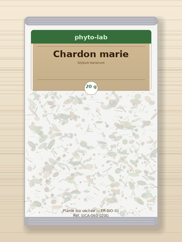 Sachet Chardon marie 20g