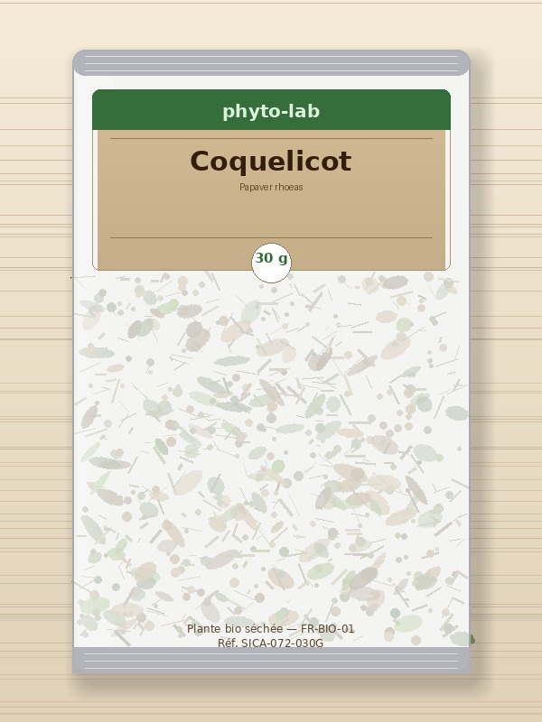 Sachet Coquelicot 30g