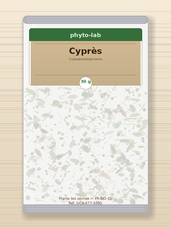 Sachet Cyprès 30g